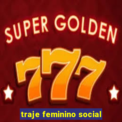 traje feminino social